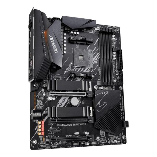 Placa Base Gigabyte B550 AORUS ELITE WIFI7 AMD AM4 DDR4 ATX Wi-Fi 7 RGB