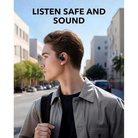Auriculares Anker Soundcore V20i sans fil Bluetooth 5.4 sport confort noir