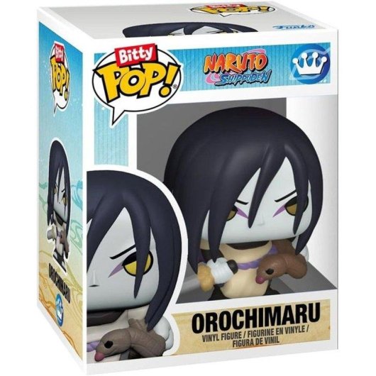 Pack Funko Bitty Pop! Naruto Shippuden Team 2 4 Figuras Mini Vinilo