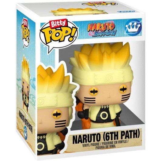 Pack Funko Bitty Pop! Naruto Shippuden Team 2 4 Figuras Mini Vinilo
