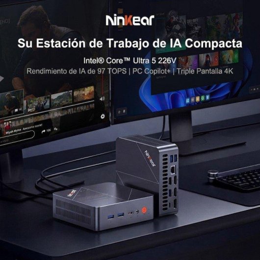 Mini PC Ninkear L20 Intel Core Ultra 5 226V 16GB 512GB SSD Intel Arc Windows 11