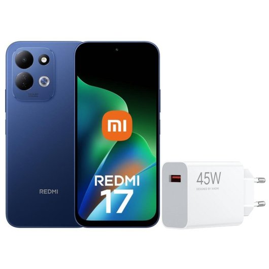 Xiaomi REDMI 17 4G 4GB 128GB 6.99" Azul Incluye cargador 45W