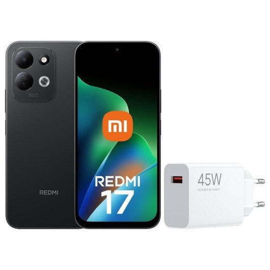 Xiaomi REDMI 17 4G 4GB 256GB 6.99" Negro Incluye cargador 45W