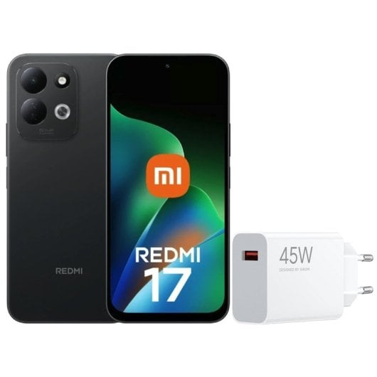 Xiaomi REDMI 17 5G 4GB 256GB 6,9" Negro Incluye cargador 45W