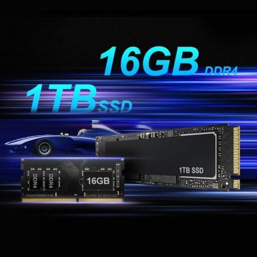 Mini PC Ninkear L12 Pro Intel Core i9-12900HK 16GB 1TB SSD Iris Xe Windows 11 Triple Pantalla