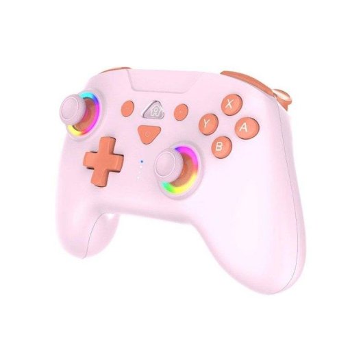 Mando sem fios Subsonic Candy Pink RGB Nintendo Switch