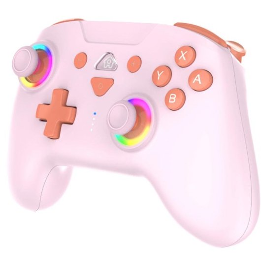 Mando sem fios Subsonic Candy Pink RGB Nintendo Switch