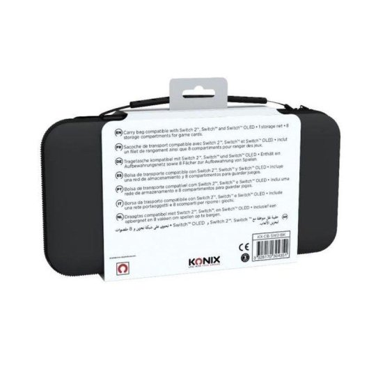 Capa protetora Konix para Nintendo Switch 2 e Switch OLED