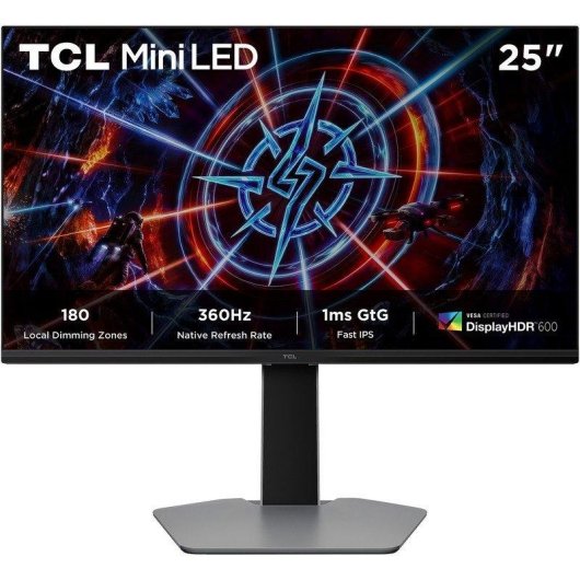 Écran PC TCL 25P2A Pro 25" QHD 360Hz IPS Mini LED FreeSync Premium HDR600