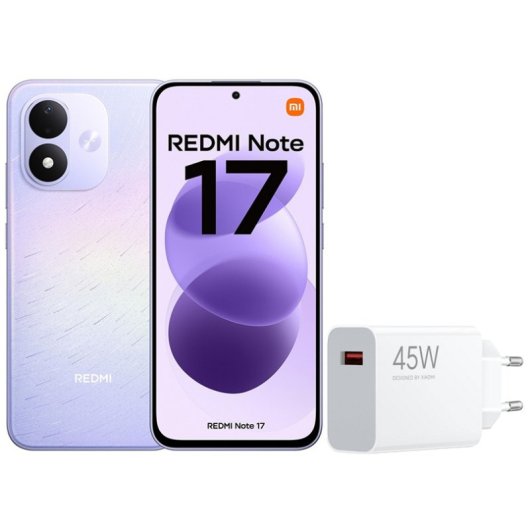 Xiaomi REDMI Note 17 4G 6GB 256GB 6.99" Púrpura + Cargador 45W