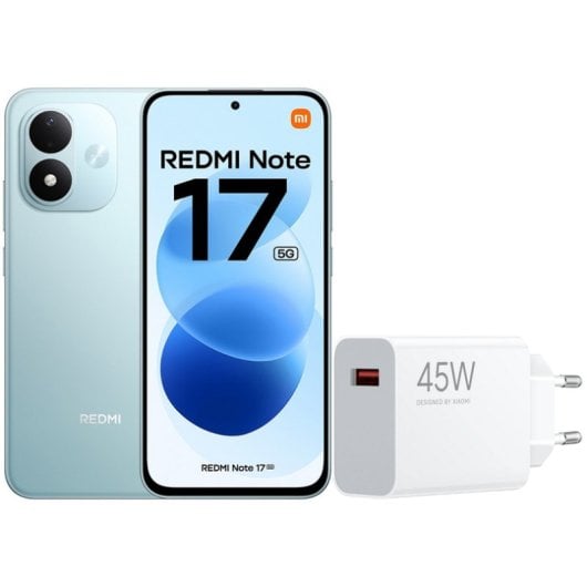 Xiaomi REDMI Note 17 5G 6GB 128GB 6.99" Bleu + Chargeur 45W