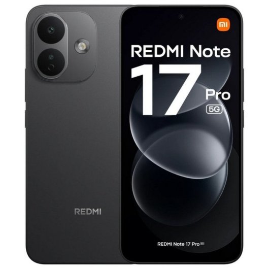 Xiaomi REDMI Note 17 Pro 5G 6GB 256GB 6.83" Negro + Cargador 67W