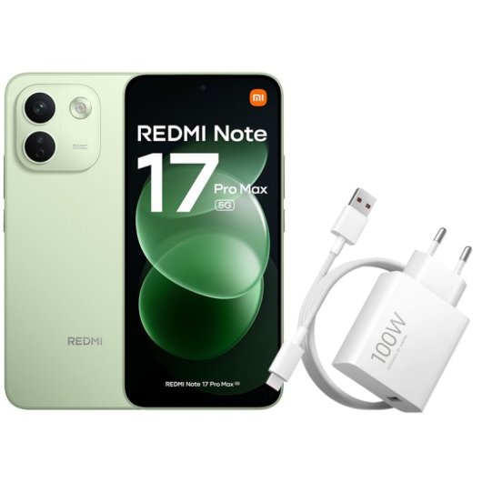 Xiaomi REDMI Note 17 Pro Max 5G 8GB 256GB 6.83" Verde + Cargador 100W