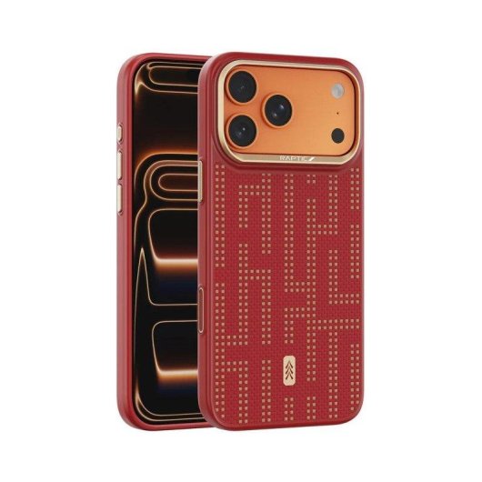 Capa Raptic Skin Grid Glory Fibra de Aramida para iPhone 17 Pro Max