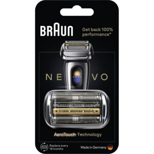 Lama da barba Braun NEVO in acciaio inox per uomo