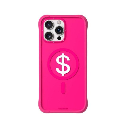Cover Youngkit CH3 Silicone Rosa Fortuna Compatibile MagSafe per iPhone 16 Pro Max