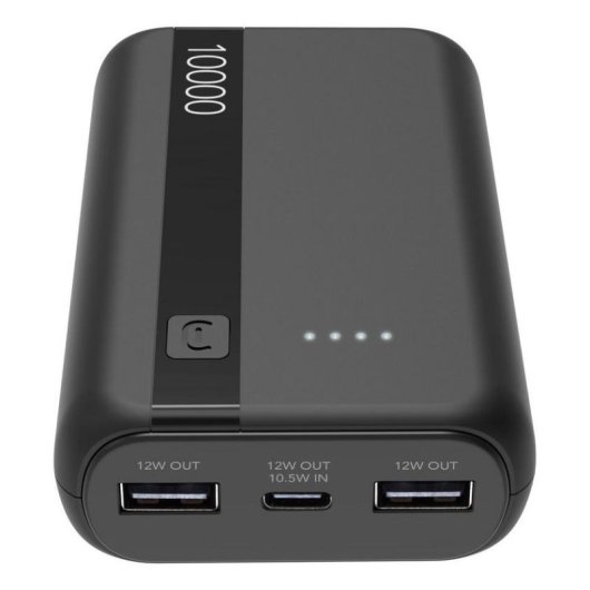 Power Bank Vieta 10000 mAh 12 W Schwarz