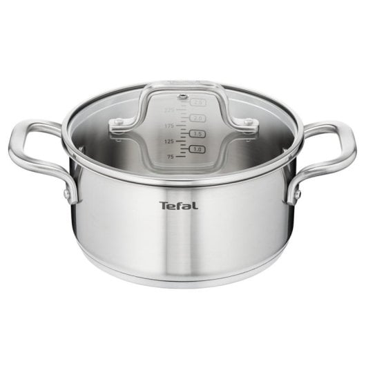 Conjunto Cacerolas Tefal Virtuoso E492S7 Acero Inoxidable 4 Piezas