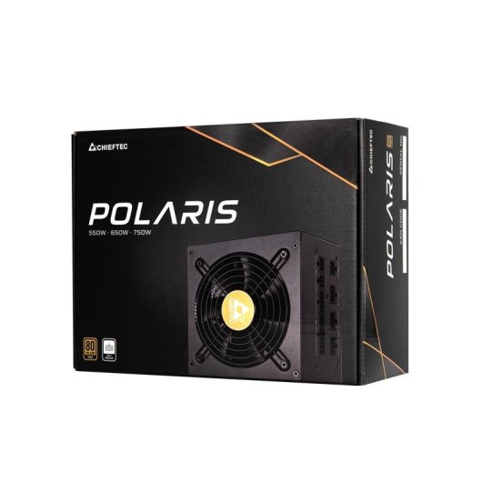 Alimentatore CHIEFTEC Polaris 750W 80 PLUS Gold completamente modulare attivo