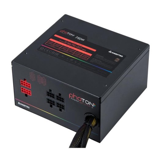 Alimentatore Chieftec Photon 750W 85% efficienza semi-modulare RGB