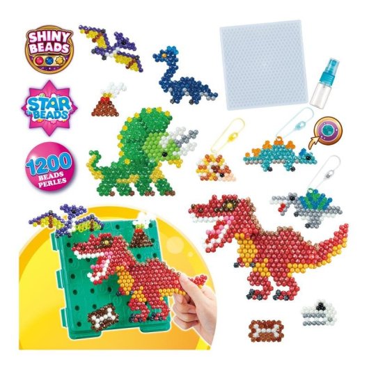 Kit de mosaicos Aquabeads 1200 piezas multicolor para niños