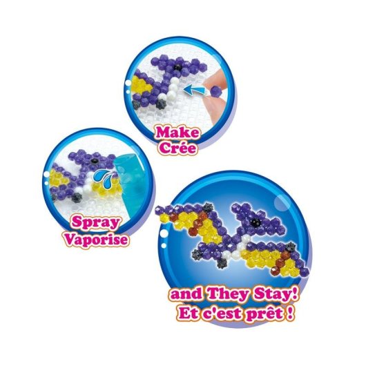 Kit de mosaicos Aquabeads 1200 piezas multicolor para niños