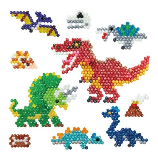 Kit de mosaicos Aquabeads 1200 piezas multicolor para niños