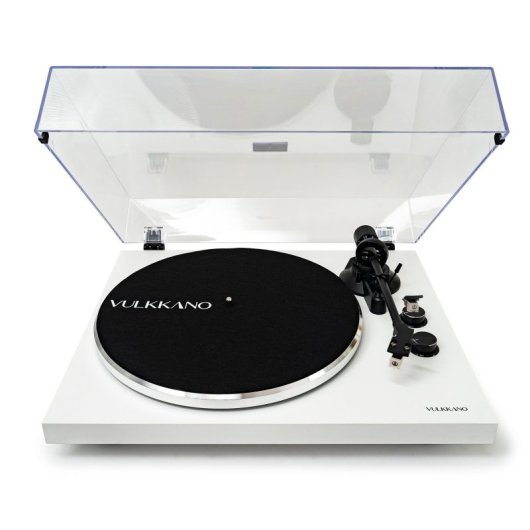Tocadiscos Vulkkano TD10 Tracção por Correia Phono Integrado Audio-Technica