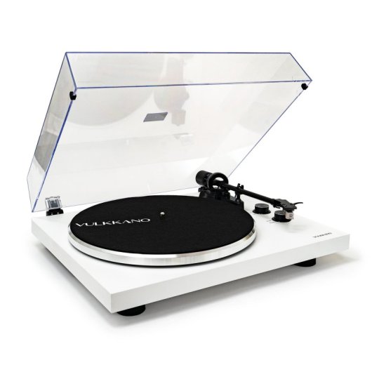 Tocadiscos Vulkkano TD10 Tracção por Correia Phono Integrado Audio-Technica