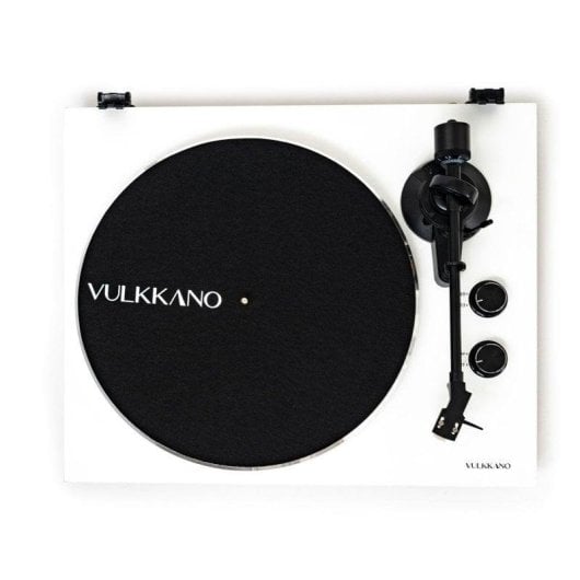 Tocadiscos Vulkkano TD10 5W RMS Riemenantrieb Phono-Vorverstärker Integriert