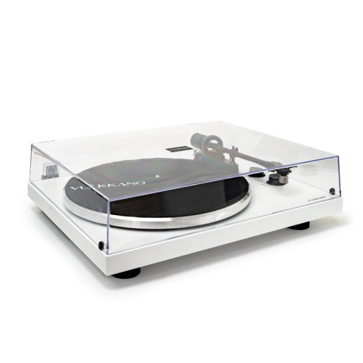 Tocadiscos Vulkkano TD10 Tracção por Correia Phono Integrado Audio-Technica