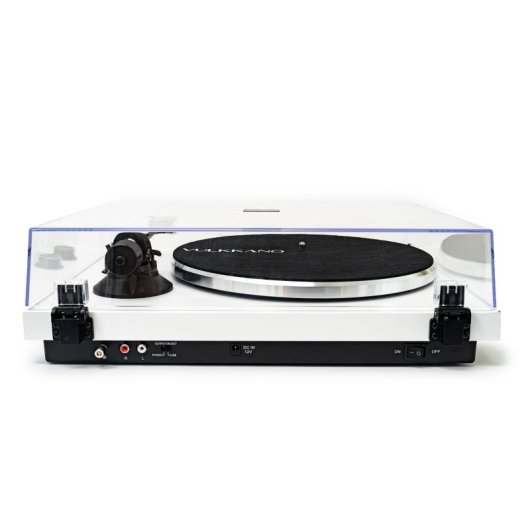 Tocadiscos Vulkkano TD10 Tracção por Correia Phono Integrado Audio-Technica