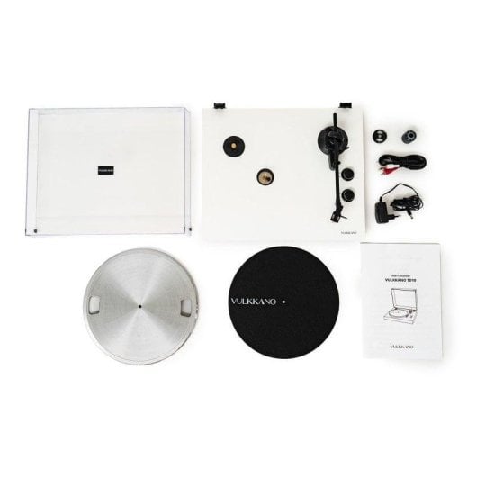 Tocadiscos Vulkkano TD10 5W RMS Riemenantrieb Phono-Vorverstärker Integriert