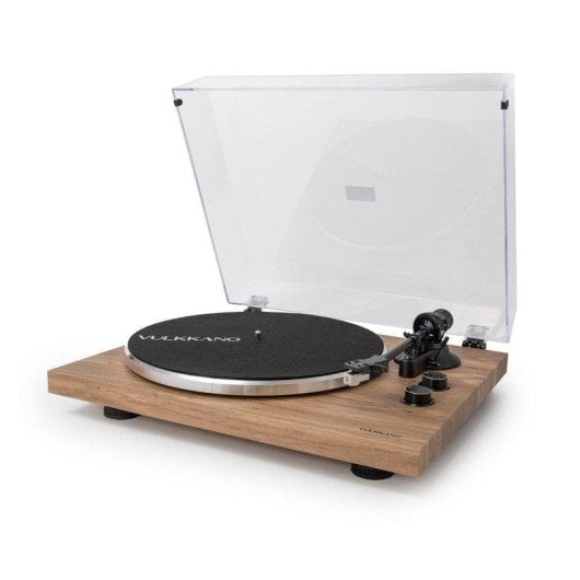 Tocadiscos Vulkkano TD10 5W RMS Riemenantrieb Phono-Vorverstärker Integriert