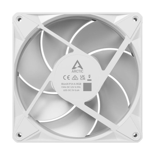 Kühlung Luft Arctic BioniX P14 A-RGB 140 mm 400-2500 RPM LED RGB