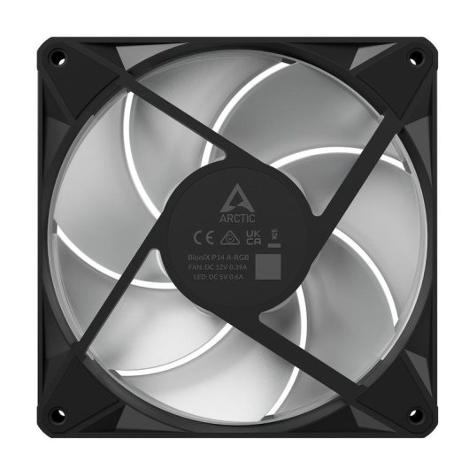 Kühlung Luft ARCTIC BioniX P14 A-RGB 140mm 400-2500 RPM LED RGB