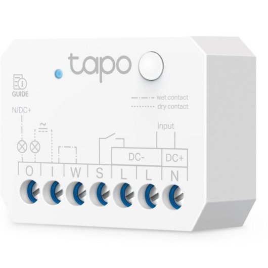WLAN-Relais TP-Link TAPO S110E 7 Kanäle Lichtsteuerung Einbau
