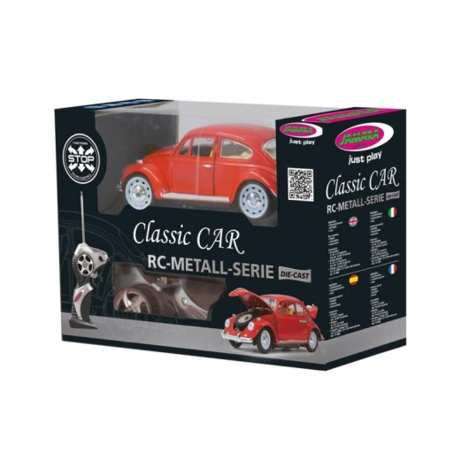 Coche de control remoto Jamara 405110 1:18 rojo metal