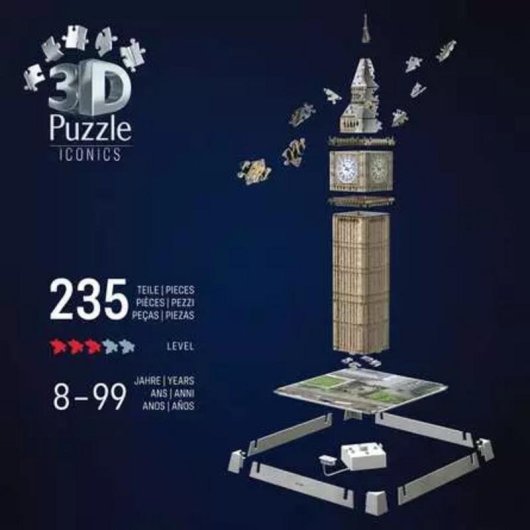 Puzzle 3D Ravensburger 12008025 216 piezas edificios para adultos y niños