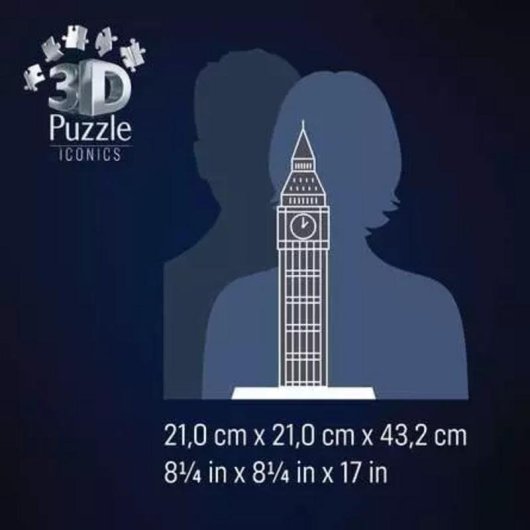 Puzzle 3D Ravensburger 12008025 216 piezas edificios para adultos y niños