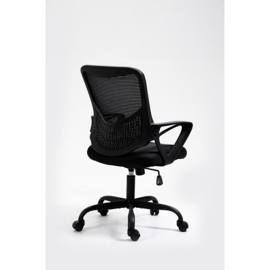 Sedia da ufficio Activejet ergonomica con seduta imbottita e schienale a rete