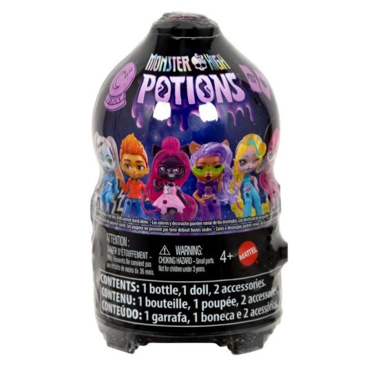 Poupee Monster High Potions Boule Cristal Mini Poupee Surprise