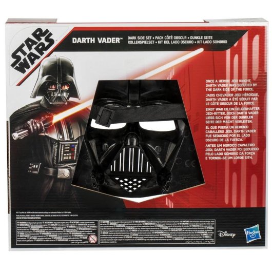 Figurine Hasbro Star Wars avec masque et sabre multicolore