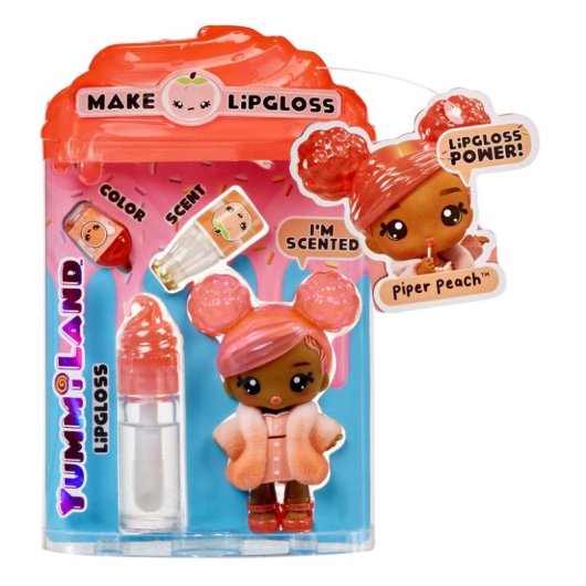 Poupee MGA Entertainment Yummiland Lipgloss Piper Peach Multicolore