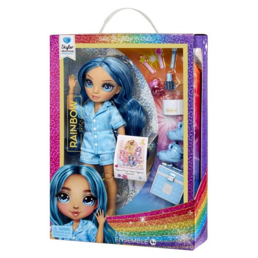 Muñeca Rainbow High Junior High 17,78 cm Multicolor con Vestido Desmontable