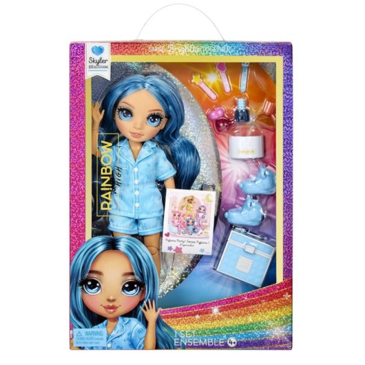 Muñeca Rainbow High Junior High 17,78 cm Multicolor con Vestido Desmontable
