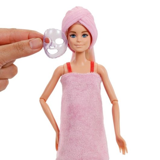Muñeca Barbie Glam Party Red Sparkle Party Unboxed con 10 sorpresas