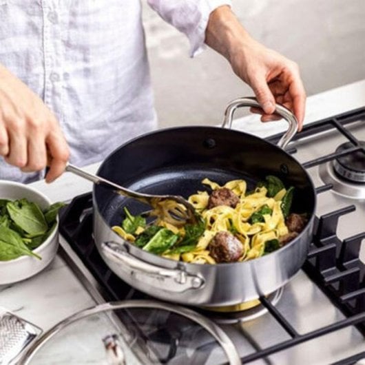 Padella Gourmet GreenPan Premiere 26 cm con coperchio