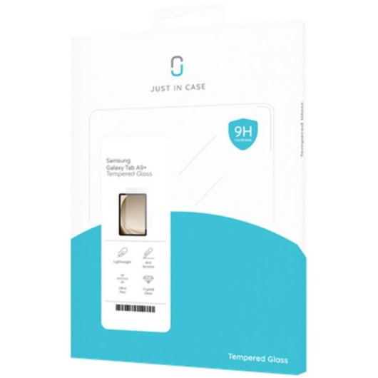 Protector de pantalla Just in Case para Samsung Galaxy Tab A9+ Vidrio templado 11"
