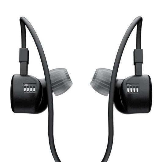Auriculares Topping ArpegEar Hane con cable desmontable 2 pines, ajuste ergonómico negro y verde azulado